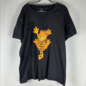 Ripple Junction Nickelodeon Garfield Grey T-Shirt